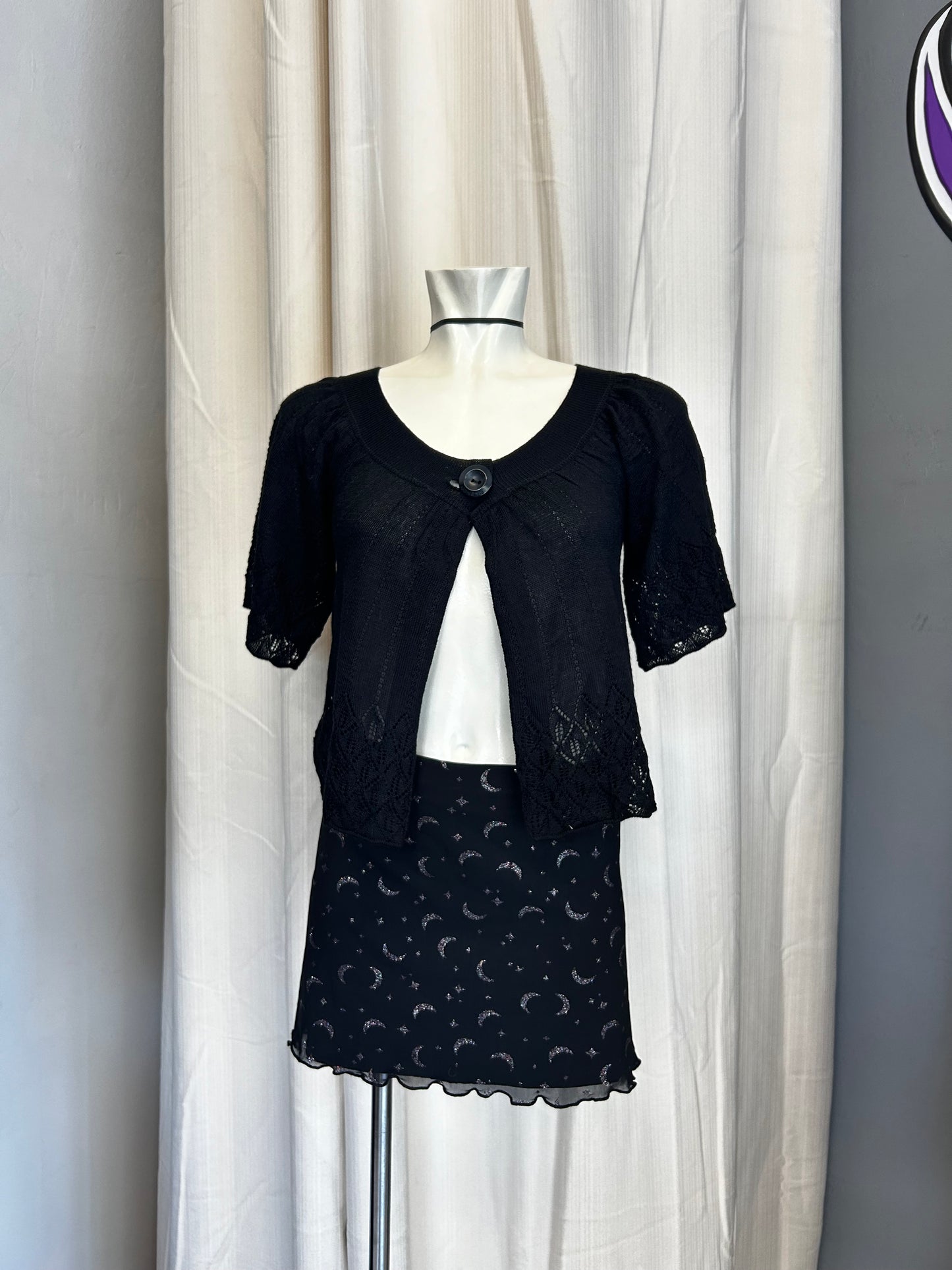 Vintage coquette cardigan