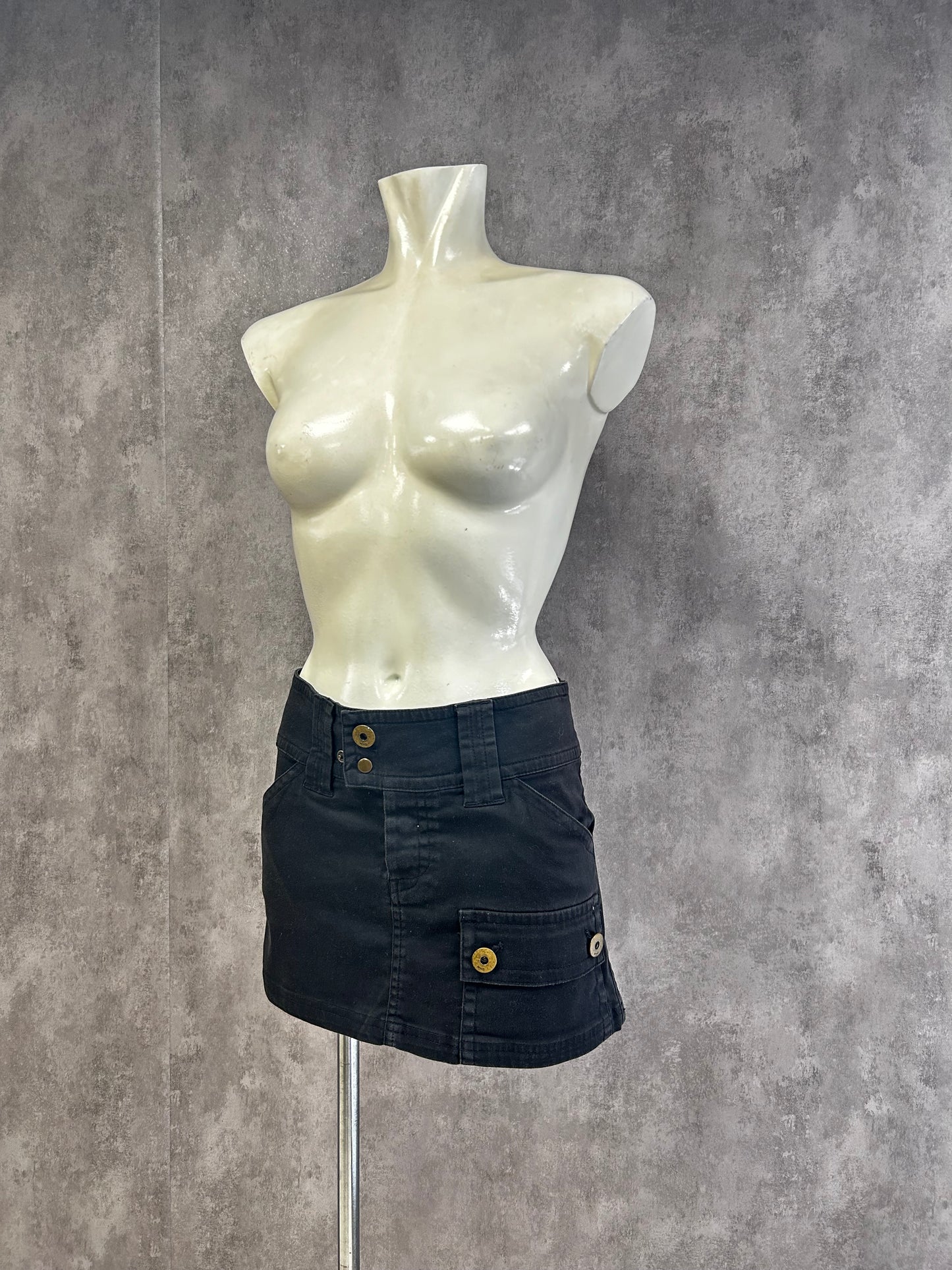 Y2K alt mini skirt
