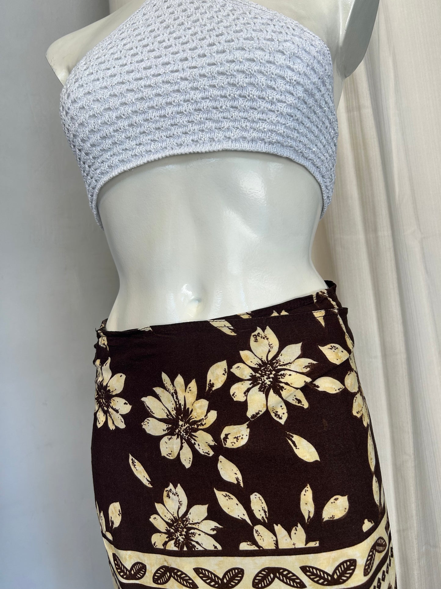 Vintage pareo skirt
