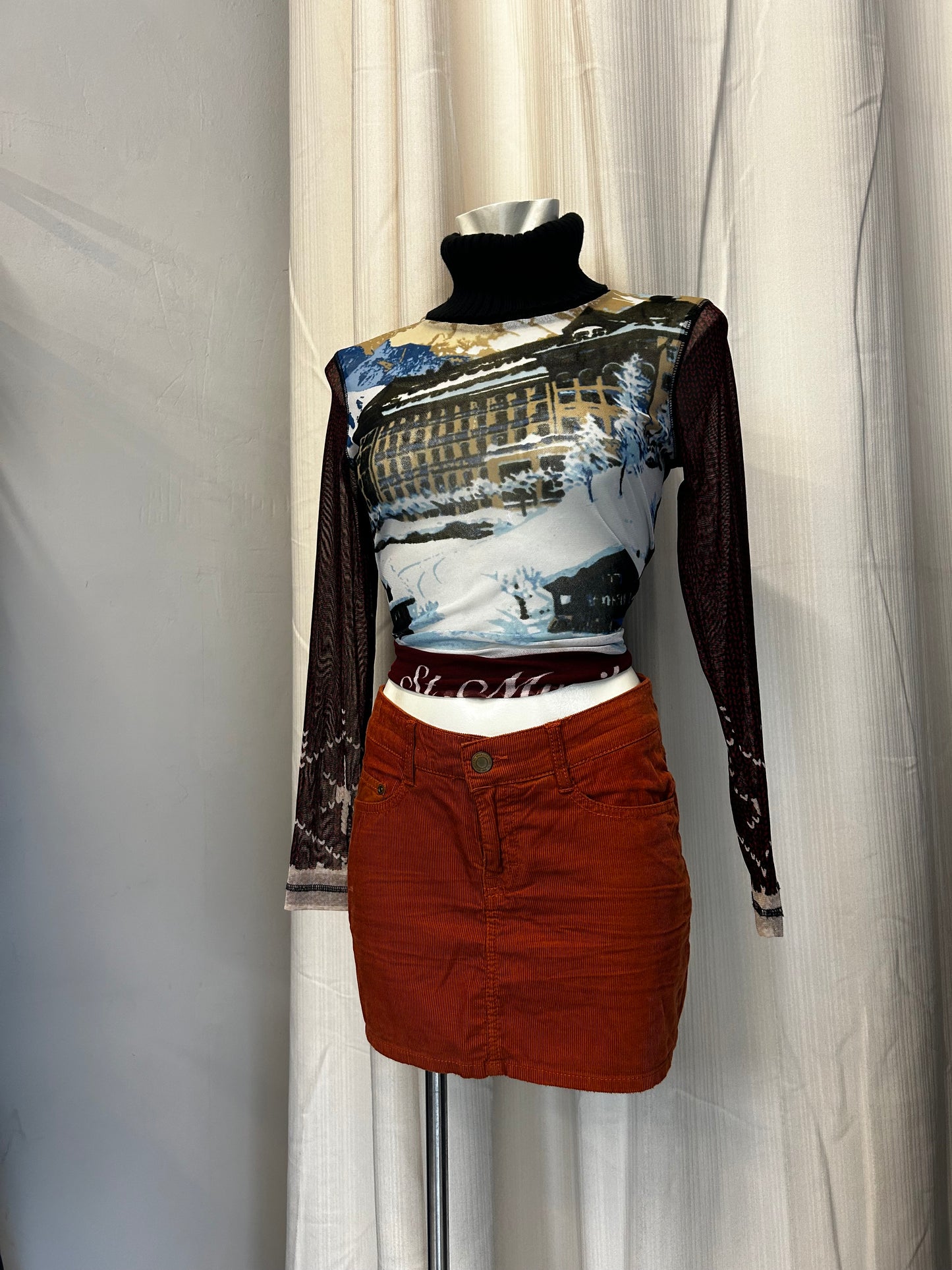 S Oliver mesh top