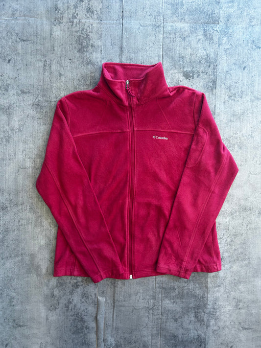 Columbia pink fleece jacket