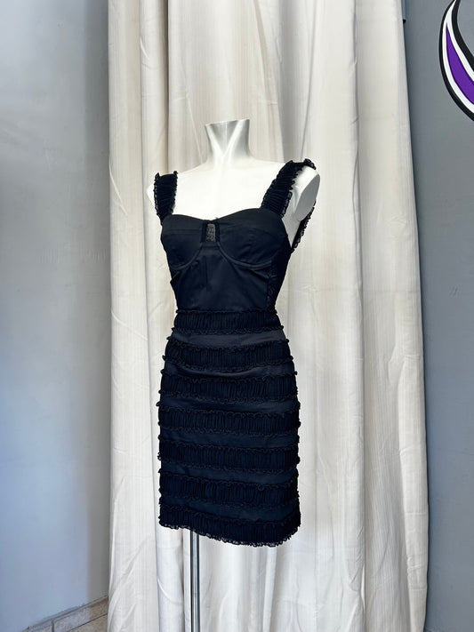H&M black dress