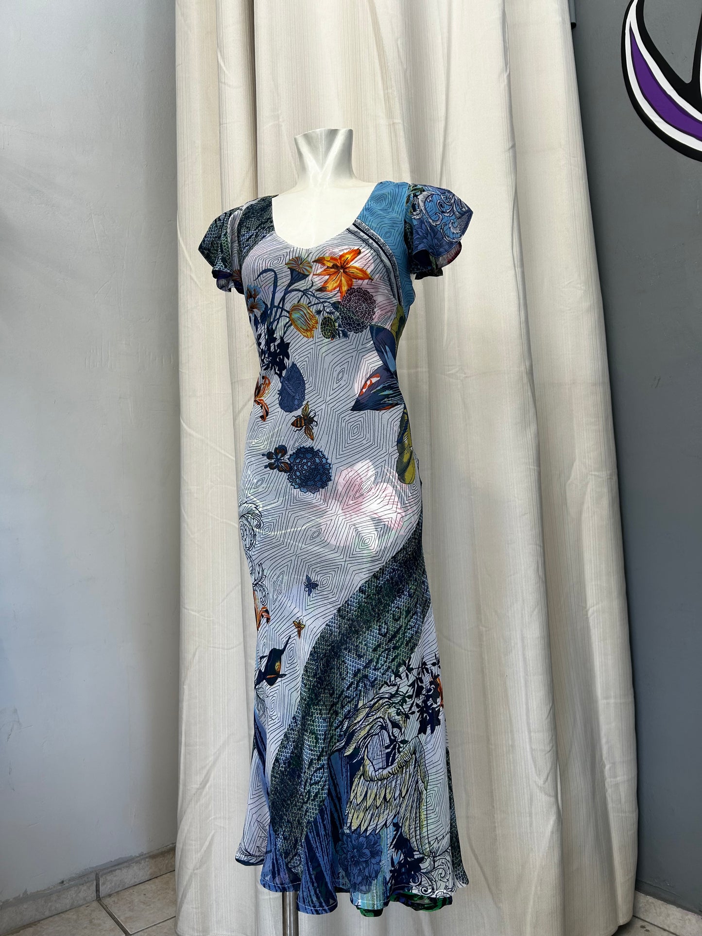 Vintage mesh dress