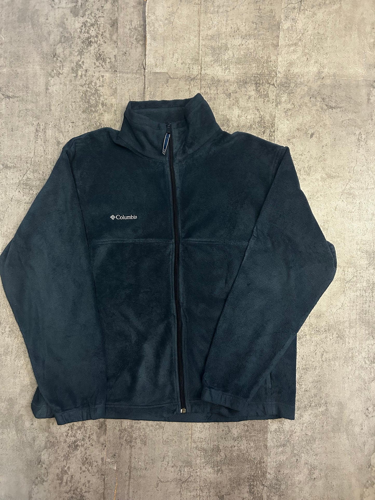 Columbia dark blue fleece