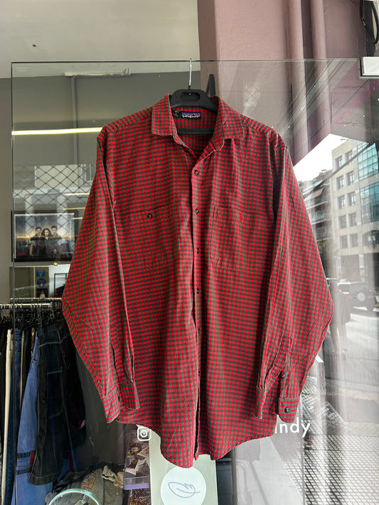 Patagonia red shirt