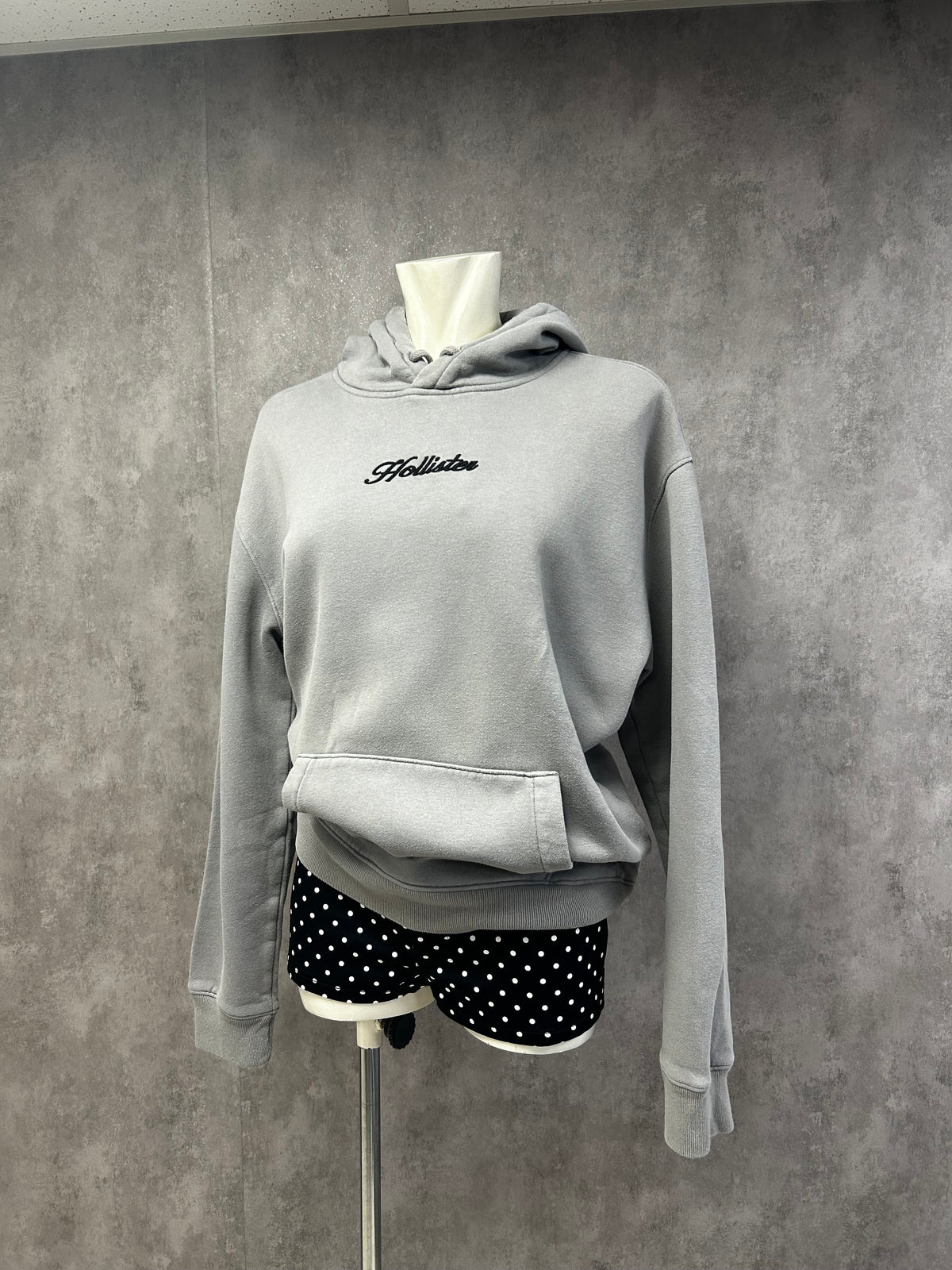 Hollister grey hoodie