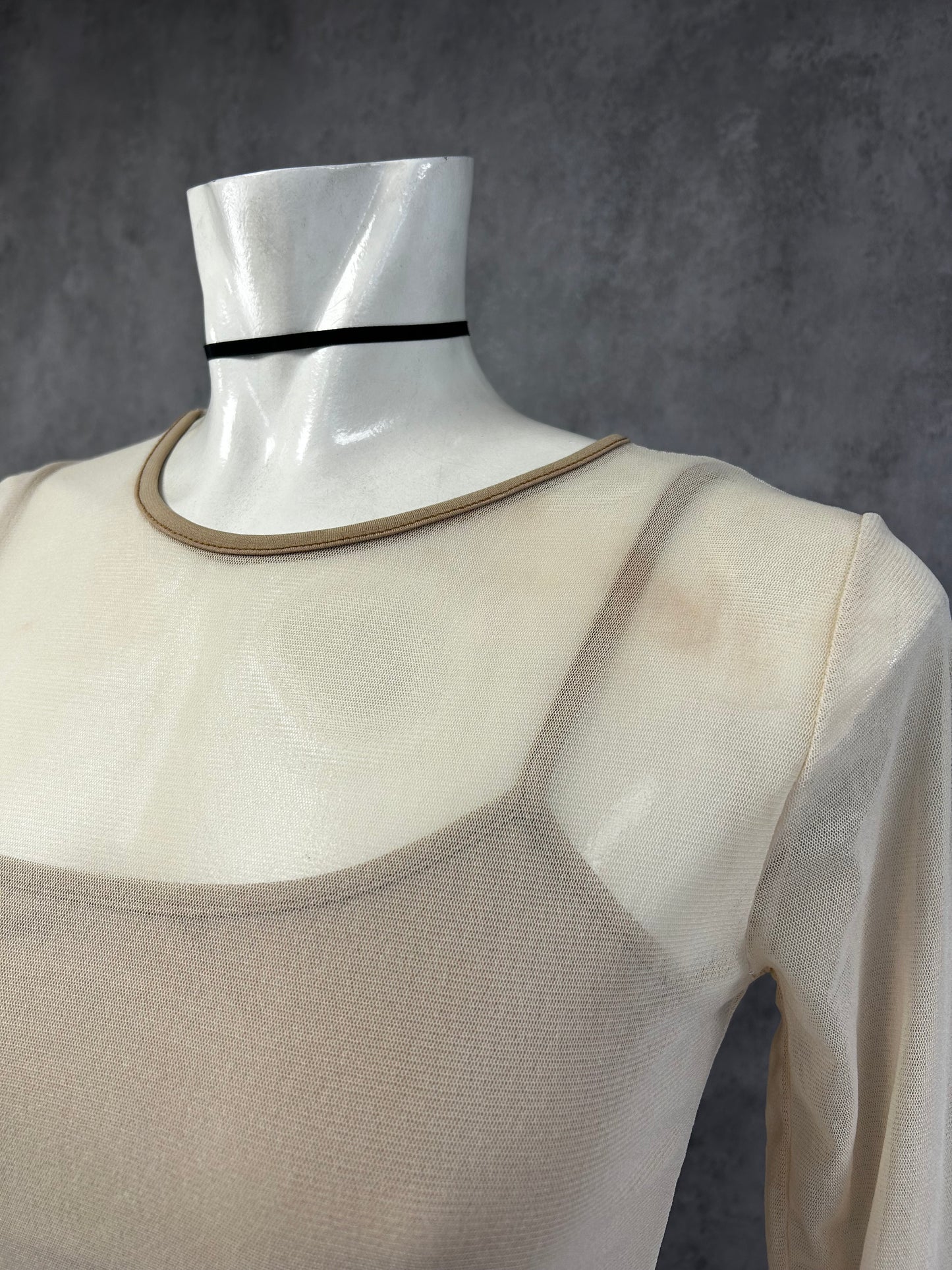 Vintage cropped top