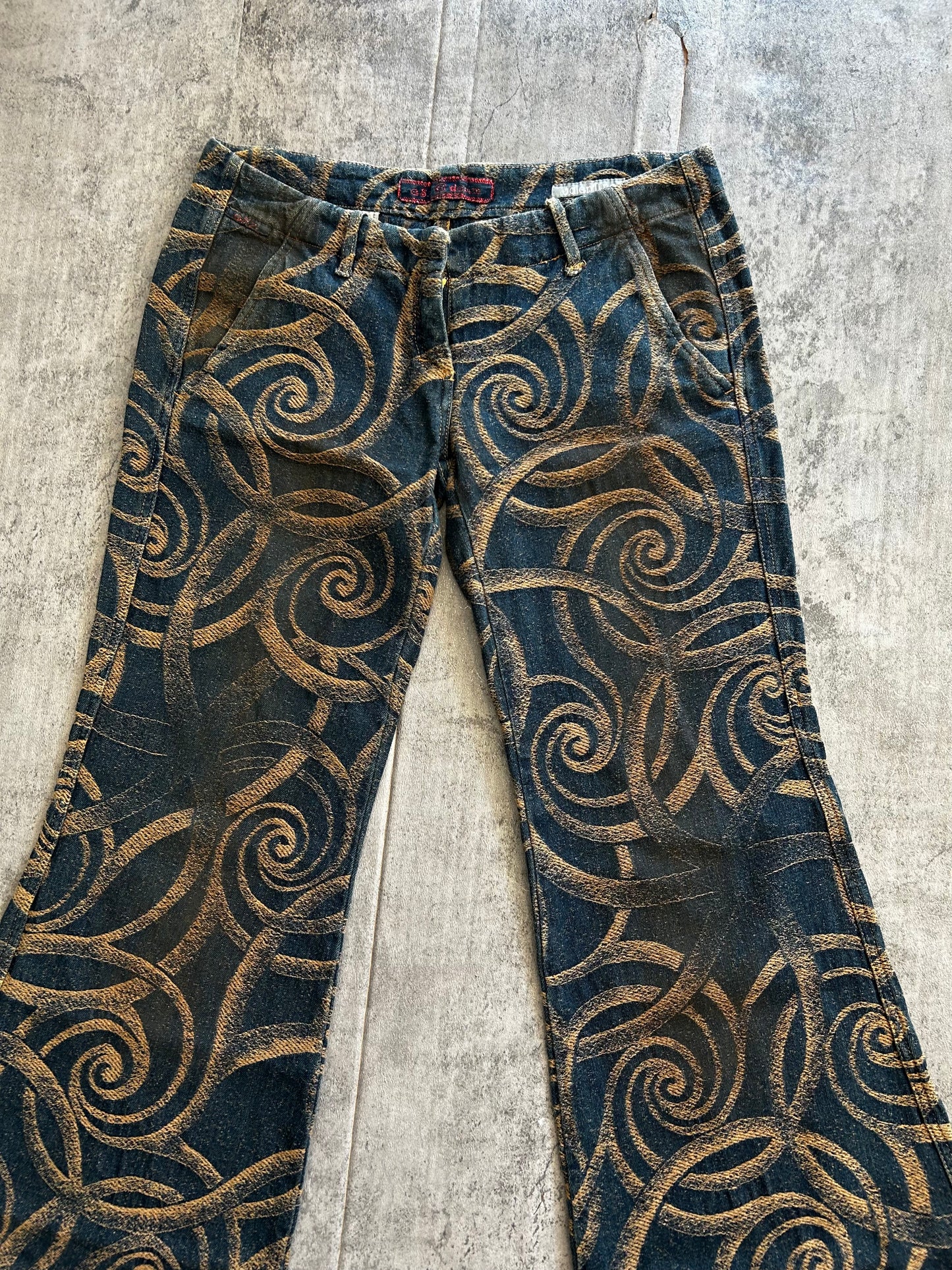 Y2K low rised denim pants