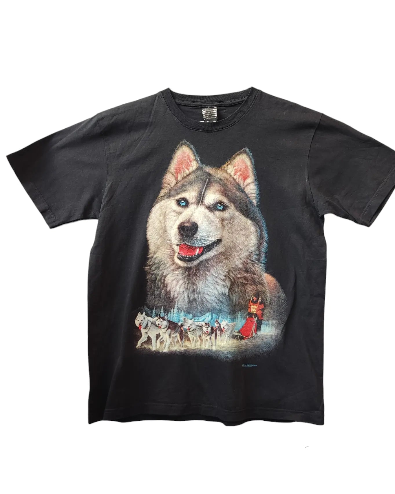 Siberian dog graphic tee