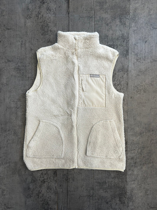 Columbia boucle vest fleece
