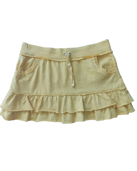 Yellow mini skirt 💛